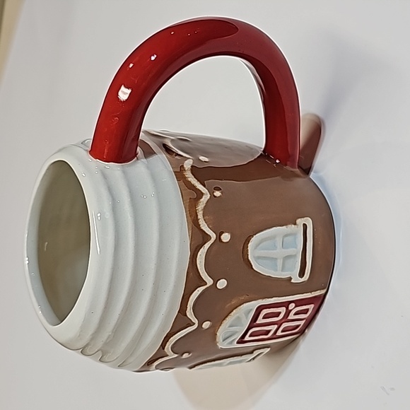 NWT Target Wondershop Gingerbread House Mug, Brown - Picture 4 of 11